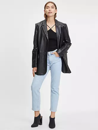 GIPSY BY MAURITIUS | Lederblazer Oversized Fit | 